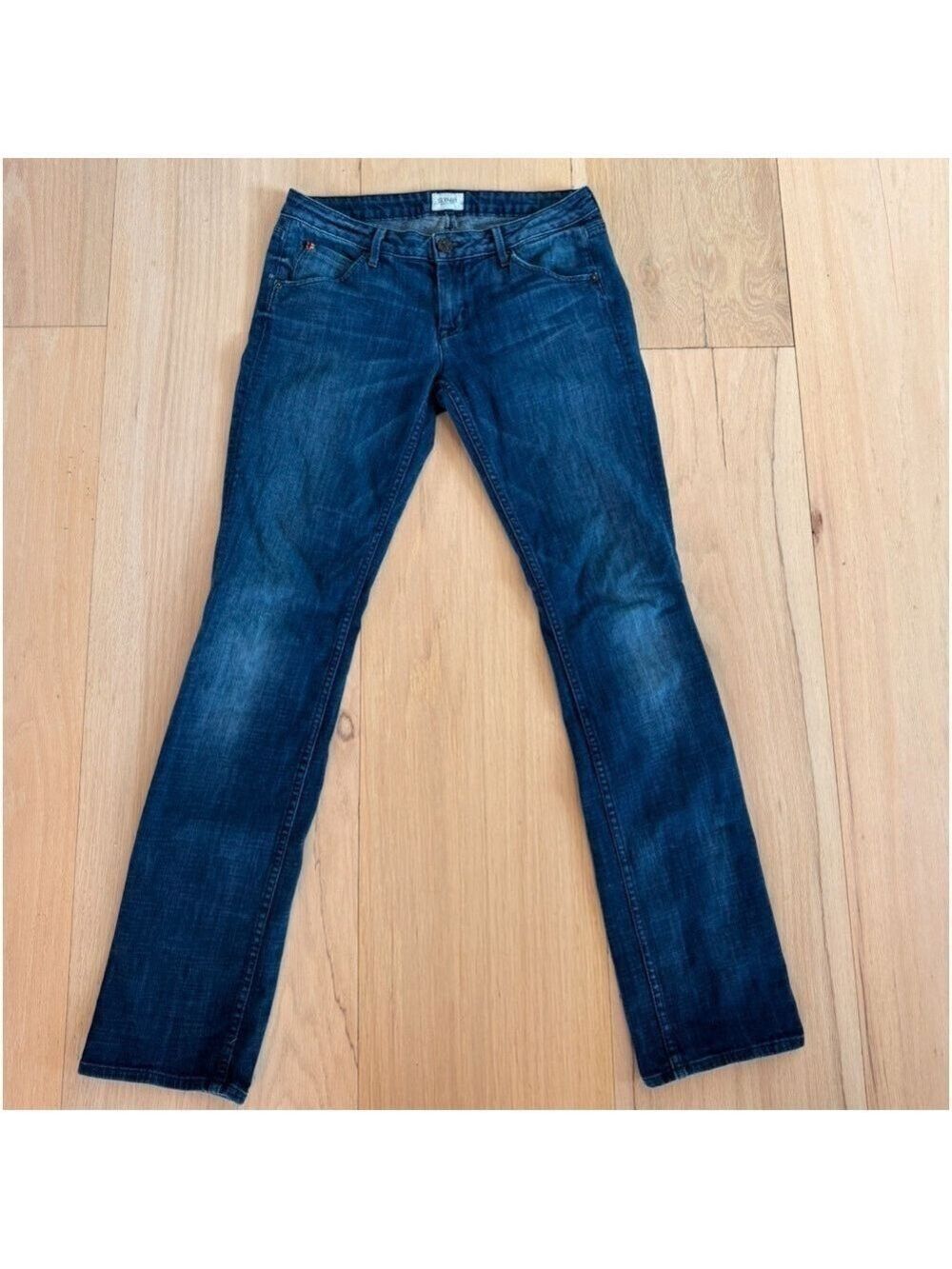 Hudson Jeans Bootcut Style #W429DCB Medium to Dark Wash Size 28